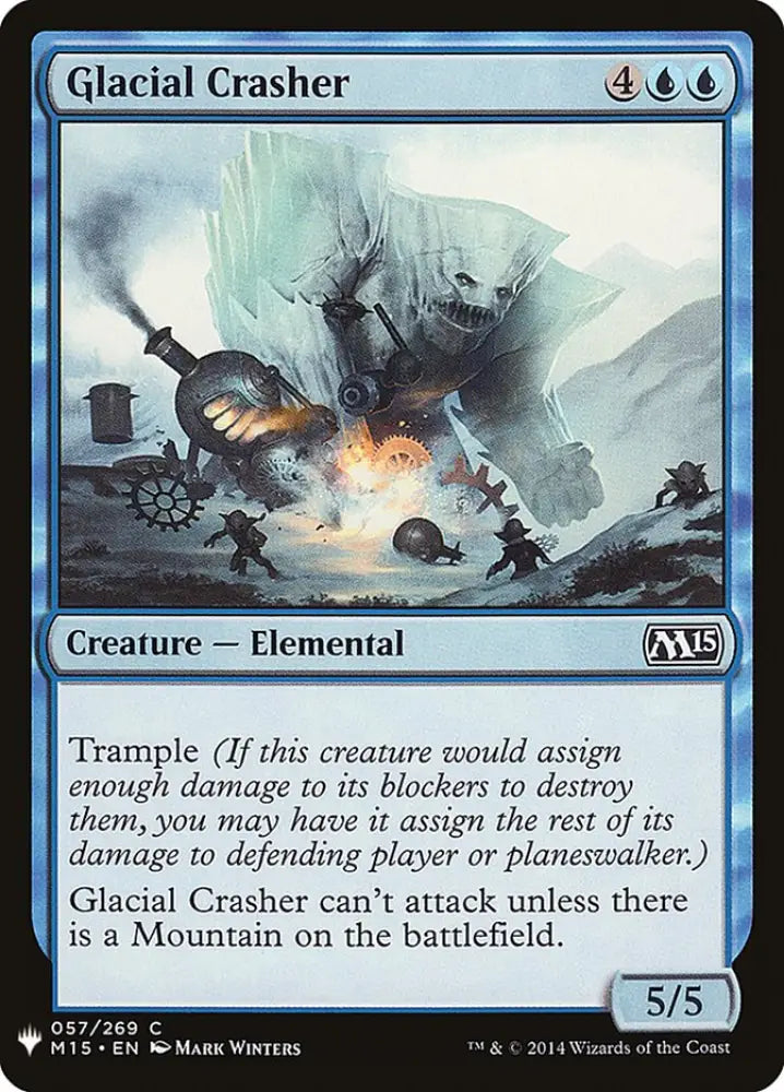 Glacial Crasher [Mystery Booster] - MTG Single