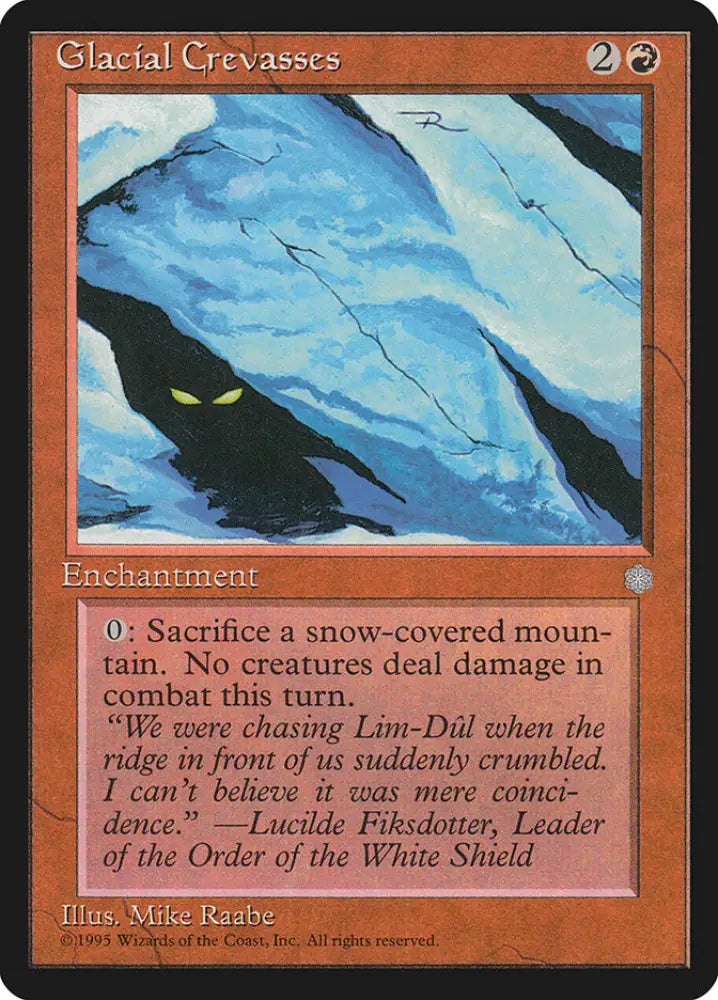 Glacial Crevasses [Ice Age] - MTG Single