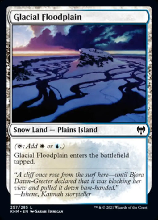 Glacial Floodplain [Kaldheim] - MTG Single
