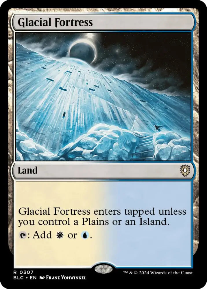 Glacial Fortress [Bloomburrow Commander] - MTG Single