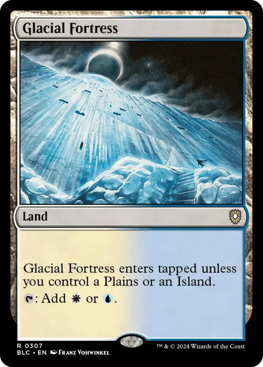 Glacial Fortress [Bloomburrow Commander] - MTG Single