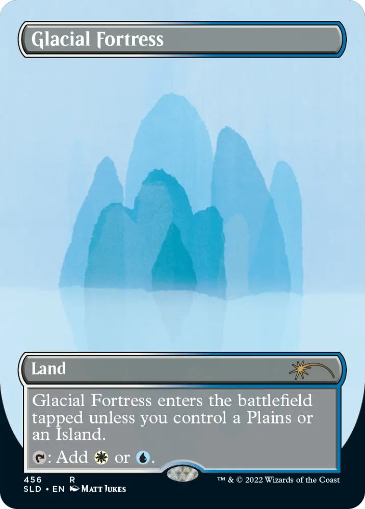 Glacial Fortress (Borderless) [Secret Lair Drop Series] - MTG Single