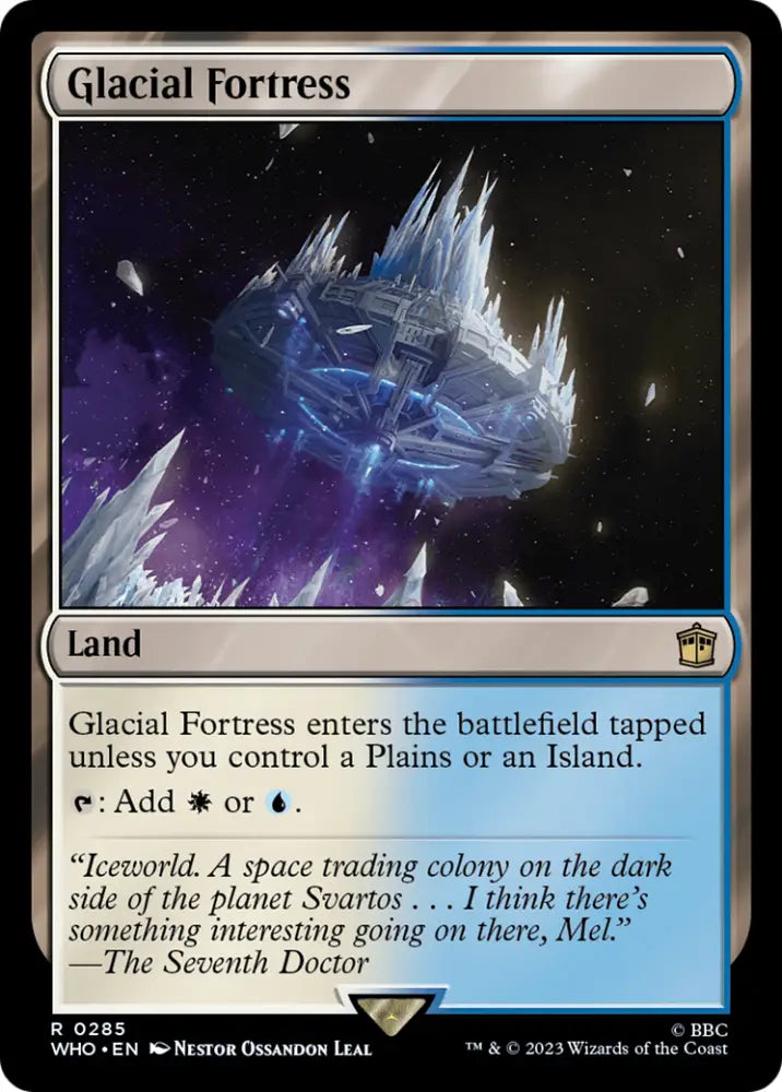 Glacial Fortress [Doctor Who] - MTG Single