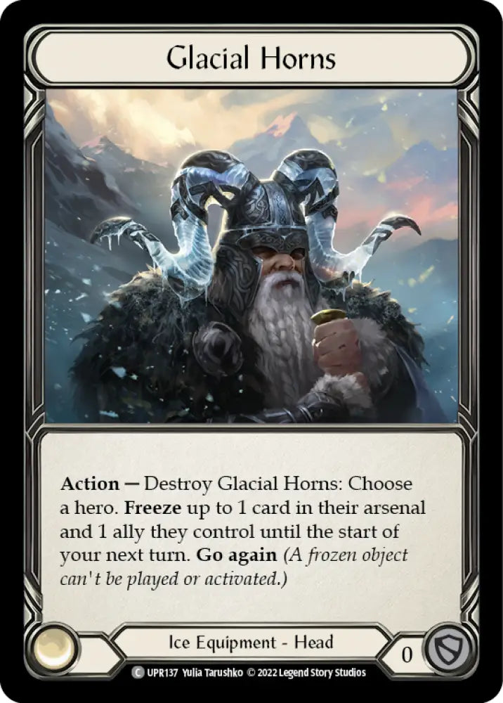 Glacial Horns [Uprising] - Flesh And Blood Single
