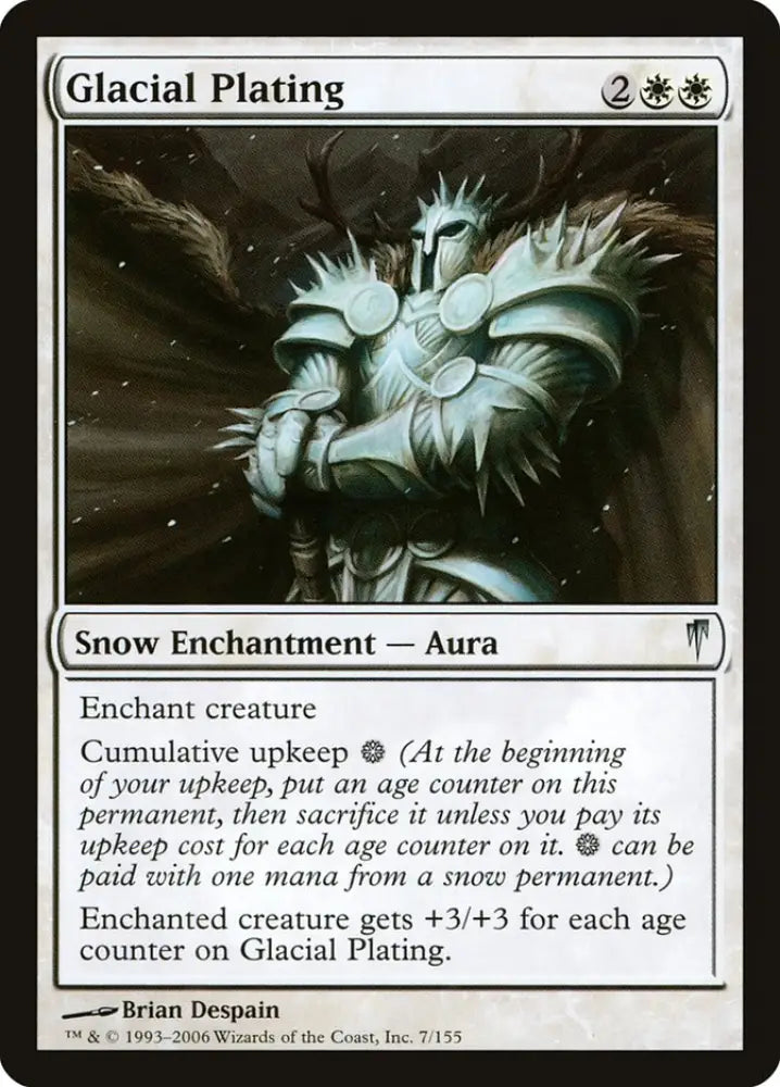 Glacial Plating [Coldsnap] - MTG Single