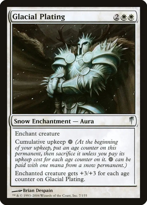 Glacial Plating [Coldsnap] - MTG Single