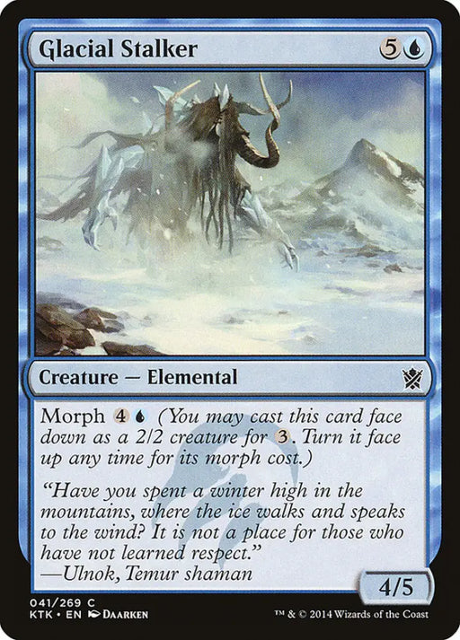 Glacial Stalker [Khans of Tarkir] - MTG Single