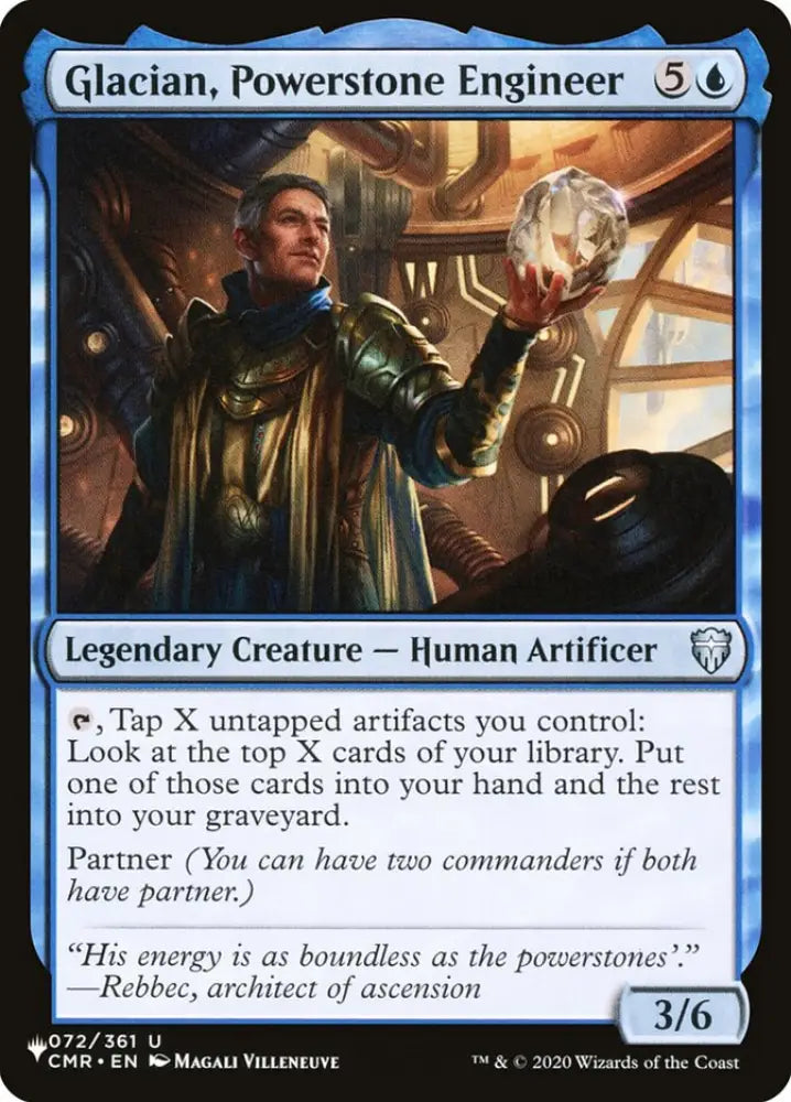 Glacian Powerstone Engineer [The List] - MTG Single