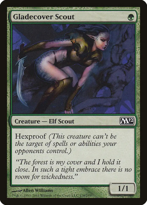 Gladecover Scout [Magic 2012] - MTG Single