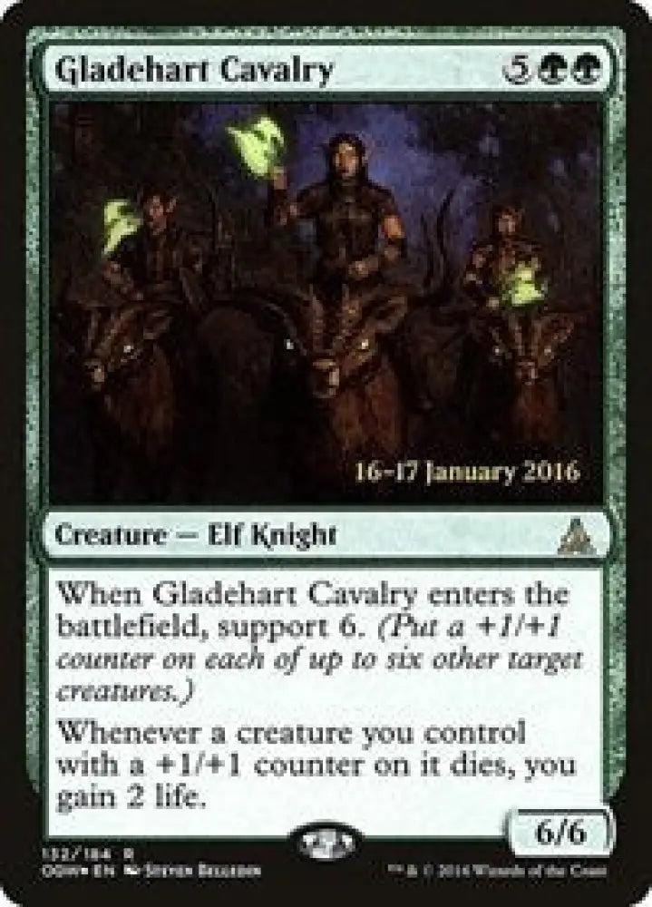 Gladehart Cavalry (132) [Prerelease Cards]