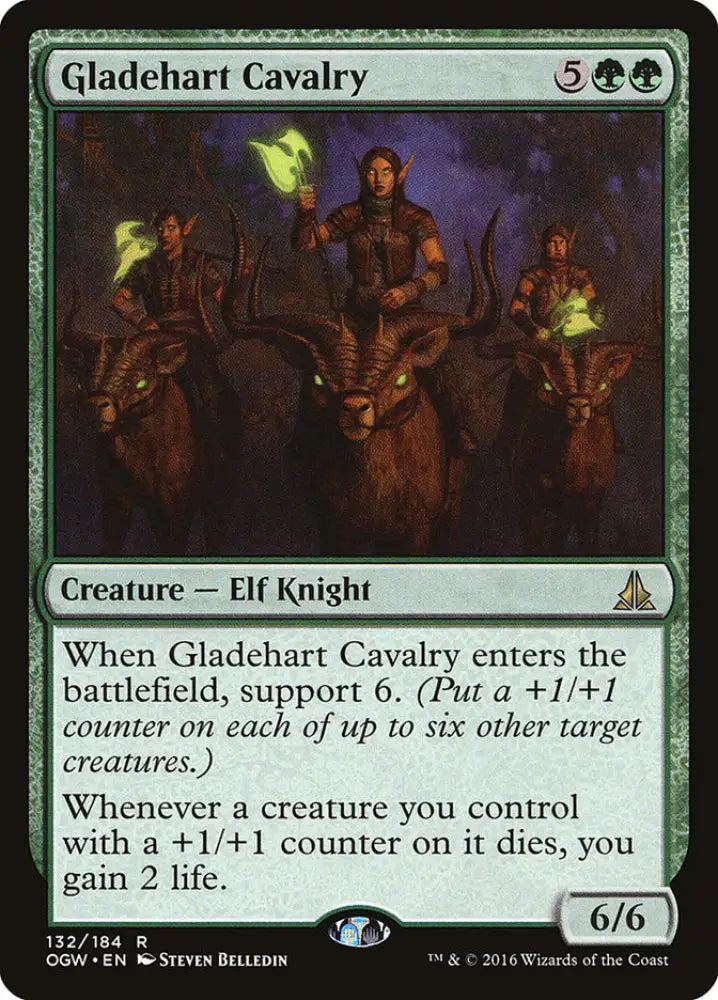 Gladehart Cavalry [Oath of the Gatewatch] - MTG Single