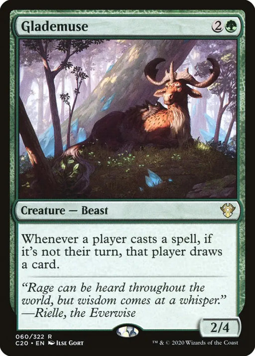 Glademuse [Commander 2020] - MTG Single