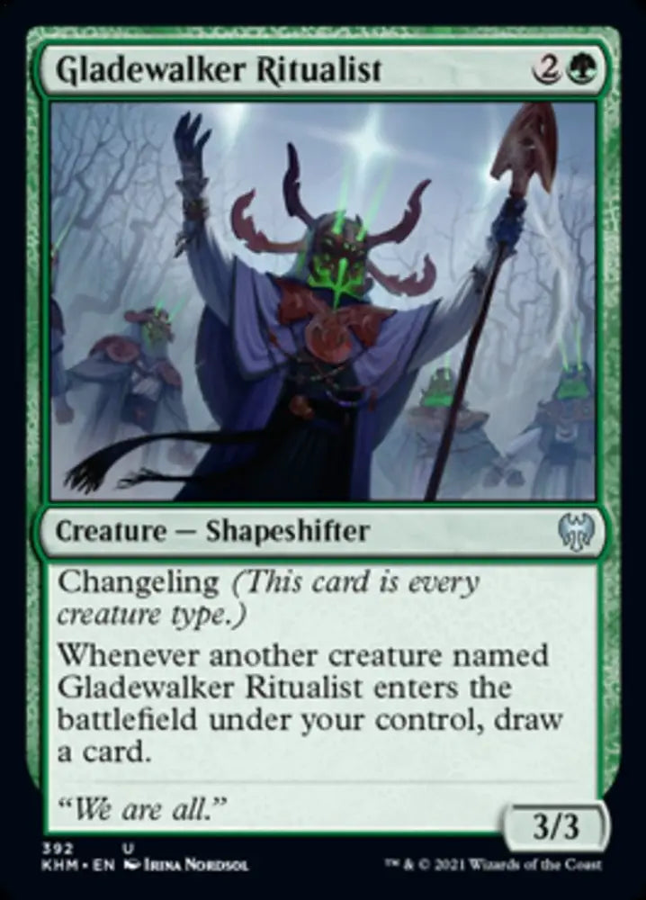 Gladewalker Ritualist [Kaldheim] - MTG Single