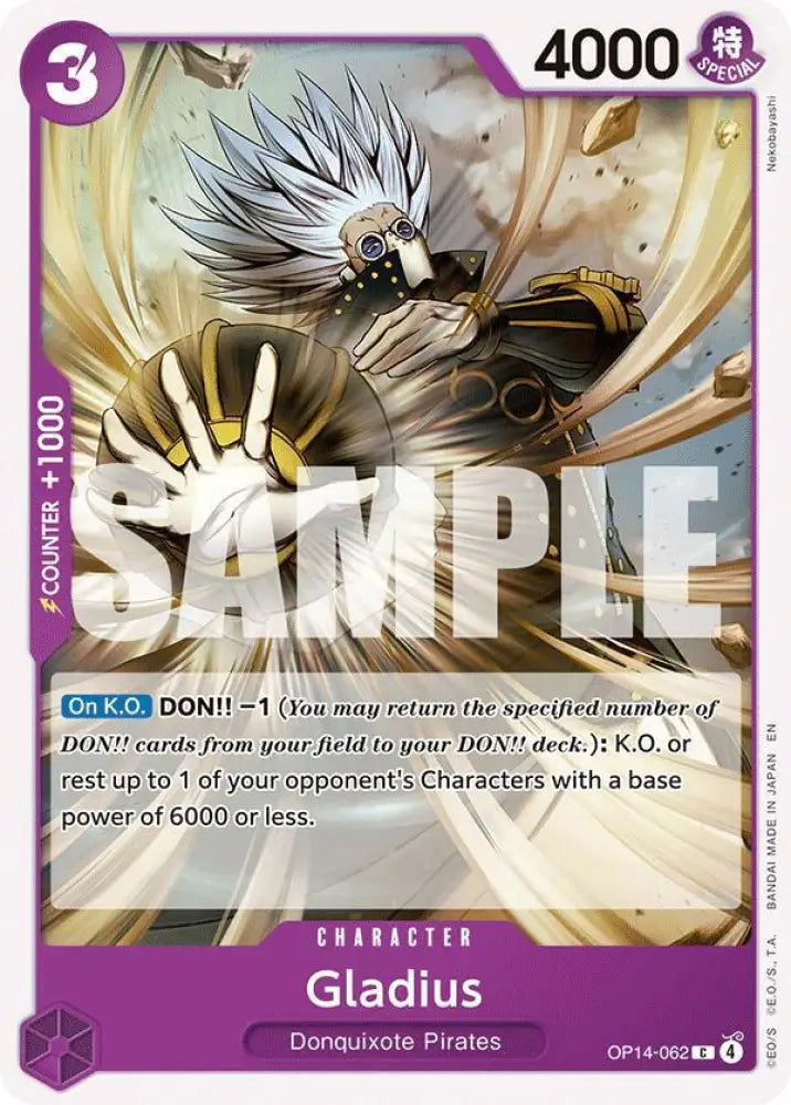 Gladius (OP14-062) [The Azure Sea's Seven]