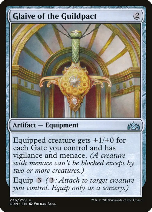 Glaive of the Guildpact [Guilds of Ravnica] - MTG Single