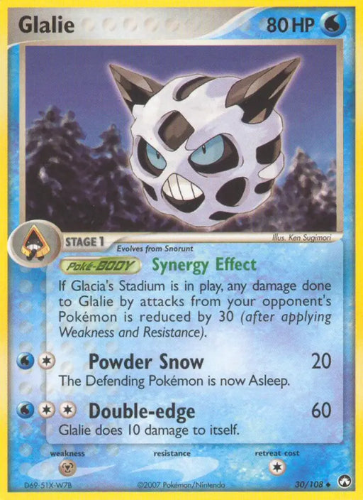Glalie (30/108) [EX: Power Keepers] - Pokemon Single