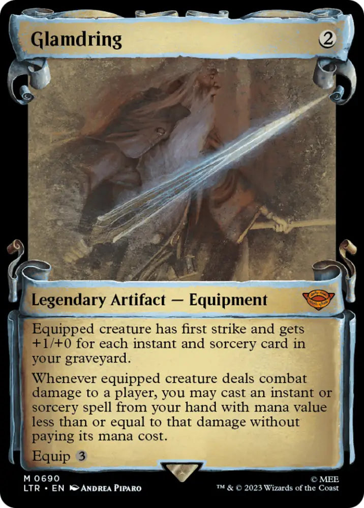 Glamdring [The Lord of the Rings: Tales of Middle-Earth Showcase Scrolls] - MTG Single
