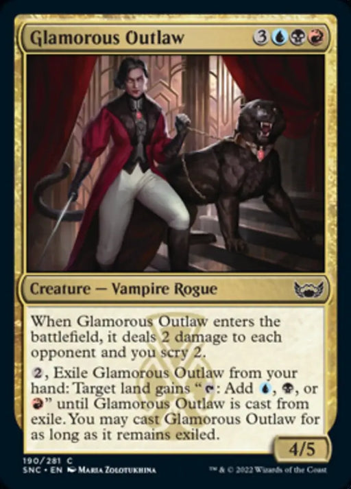 Glamorous Outlaw [Streets of New Capenna] - MTG Single