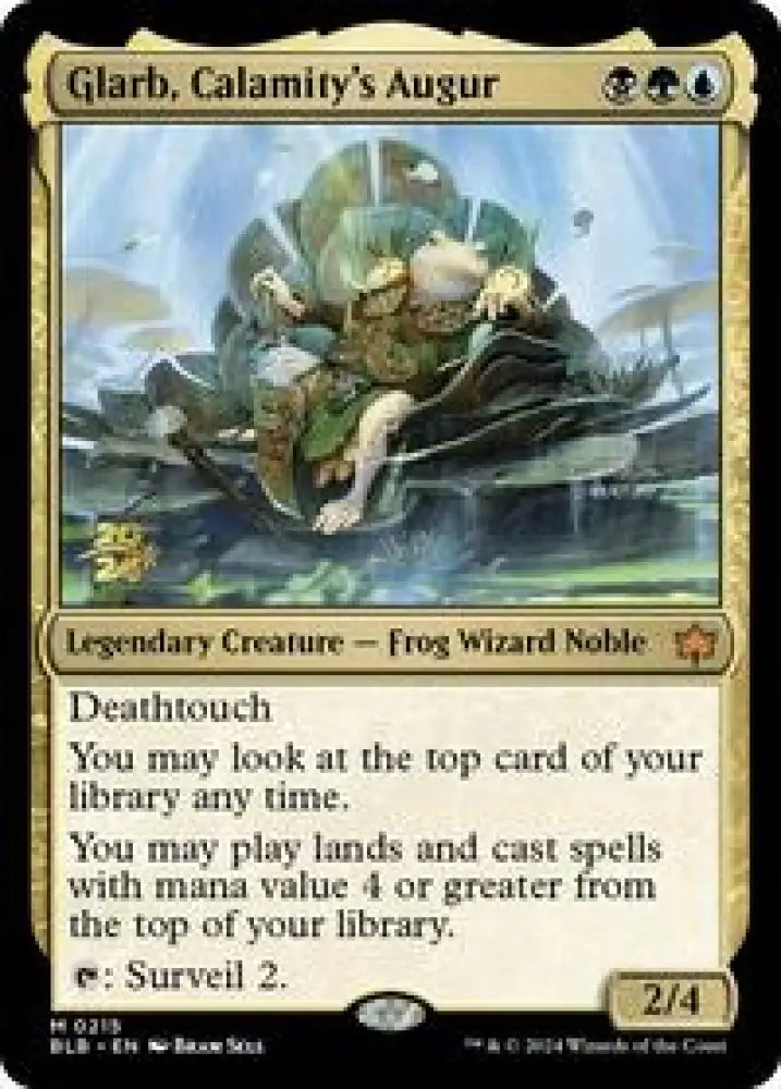 Glarb, Calamity's Augur (215) [Prerelease Cards]