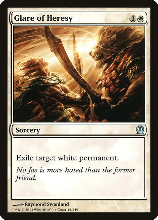 Glare of Heresy [Theros] - MTG Single