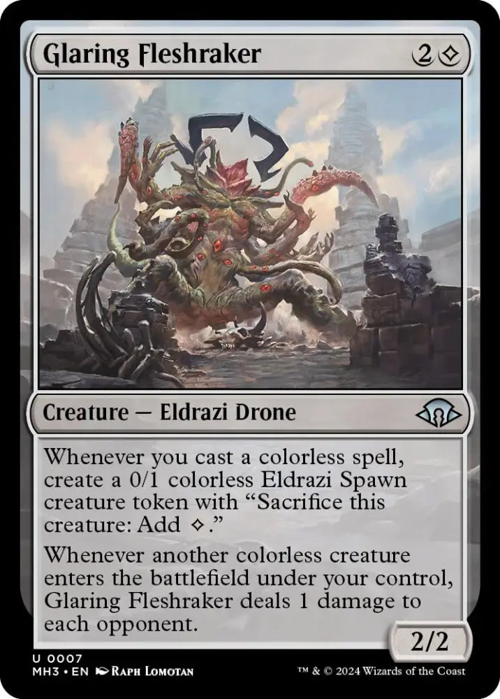 Glaring Fleshraker [Modern Horizons 3] - MTG Single