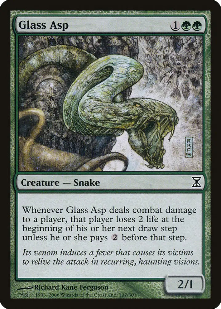 Glass Asp [Time Spiral] - MTG Single