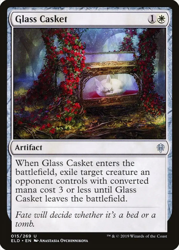 Glass Casket [Throne of Eldraine] - MTG Single