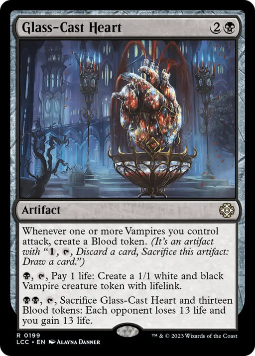 Glass-Cast Heart [The Lost Caverns of Ixalan Commander] - MTG Single
