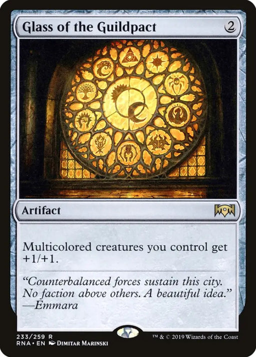 Glass of the Guildpact [Ravnica Allegiance] - MTG Single