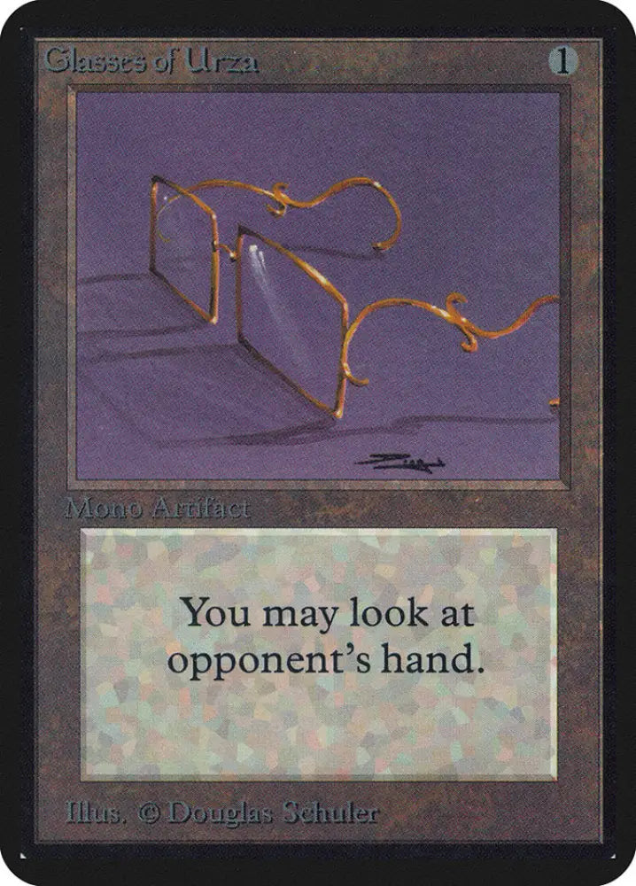 Glasses of Urza [Alpha Edition] - MTG Single