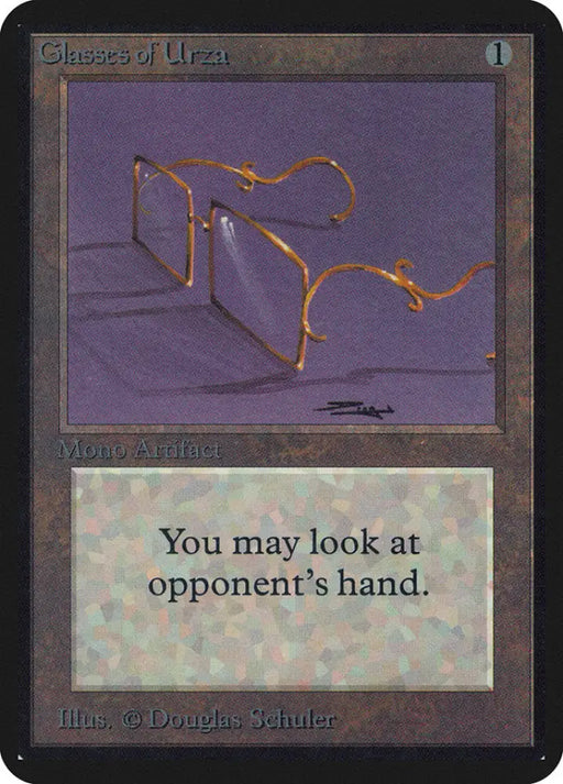 Glasses of Urza [Alpha Edition] - MTG Single