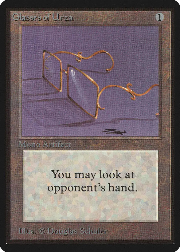 Glasses of Urza [Beta Edition] - MTG Single