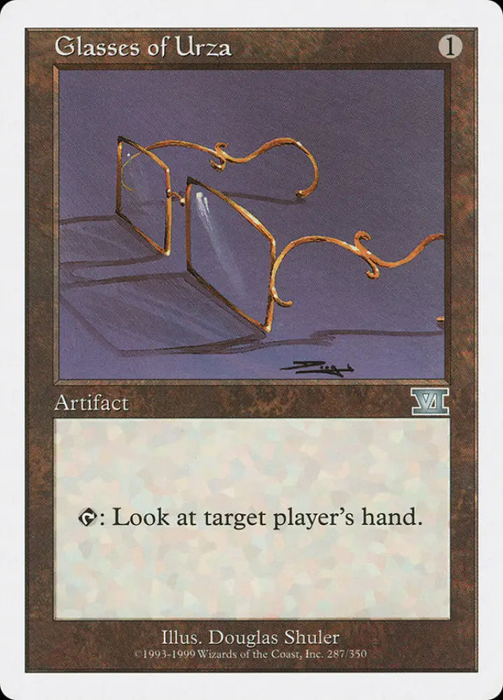 Glasses of Urza [Classic Sixth Edition] - MTG Single