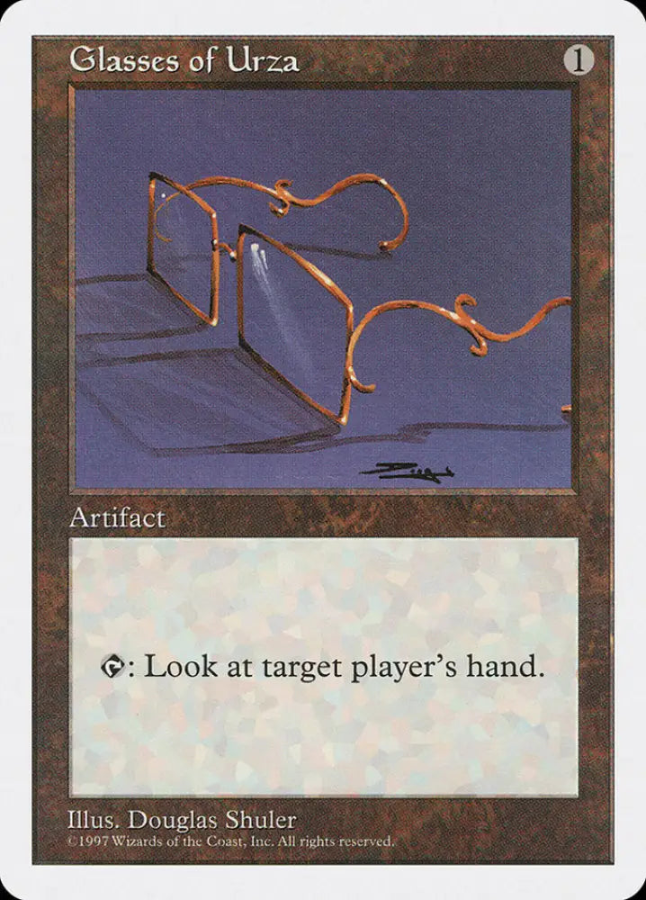 Glasses of Urza [Fifth Edition] - MTG Single