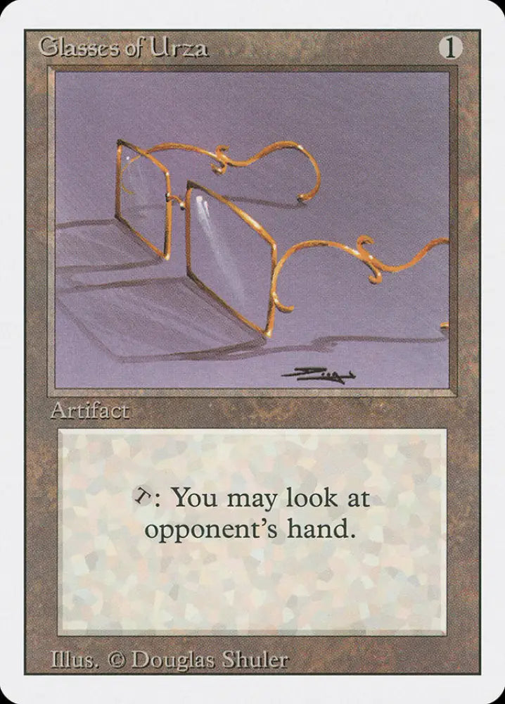 Glasses of Urza [Revised Edition] - MTG Single