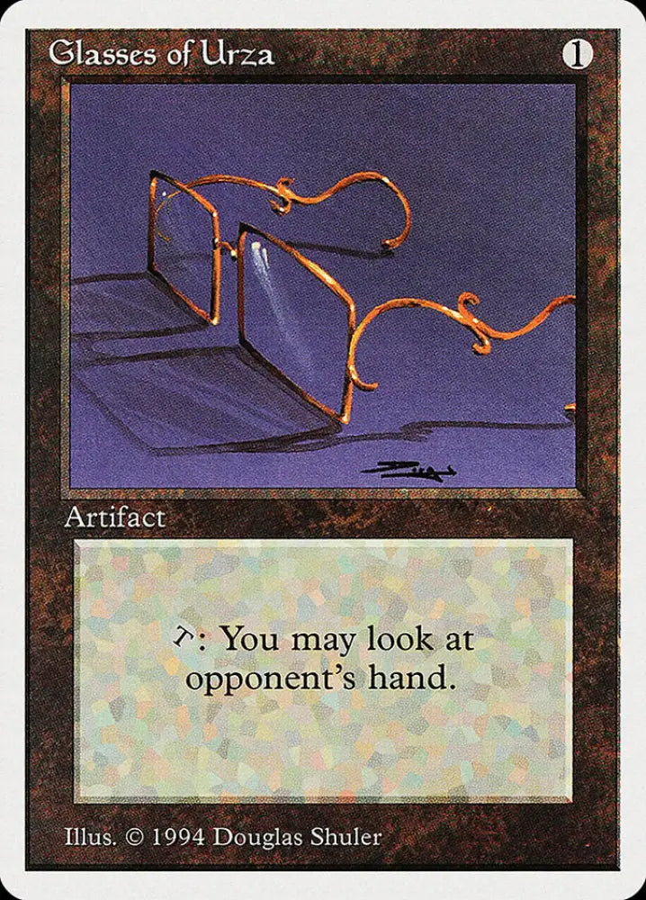 Glasses of Urza [Summer Magic / Edgar] - MTG Single
