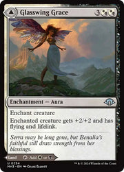 Glasswing Grace // Age-Graced Chapel [Modern Horizons 3] - MTG Single