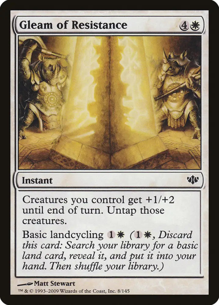 Gleam of Resistance [Conflux] - MTG Single