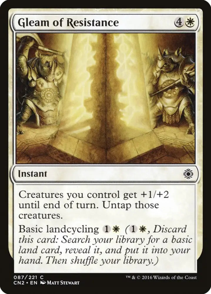 Gleam of Resistance [Conspiracy: Take the Crown] - MTG Single