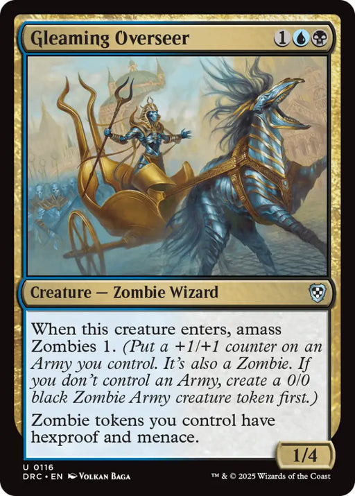 Gleaming Overseer [Aetherdrift Commander] - MTG Single
