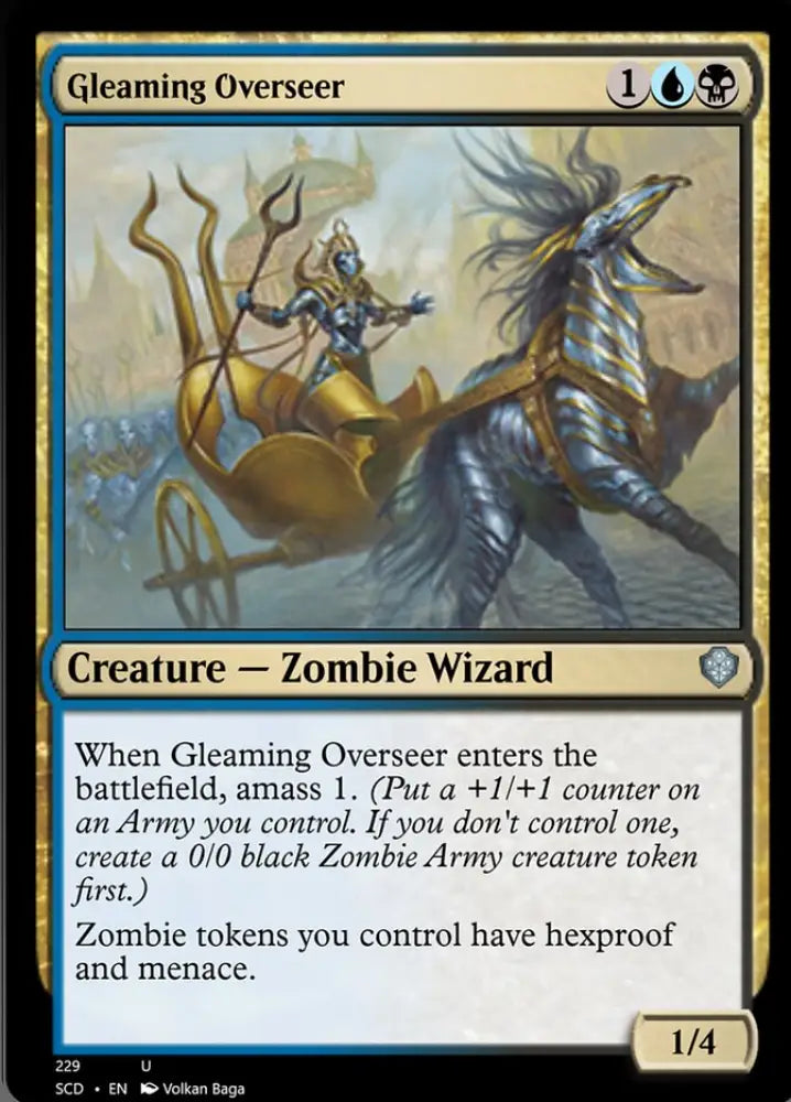 Gleaming Overseer [Starter Commander Decks] - MTG Single