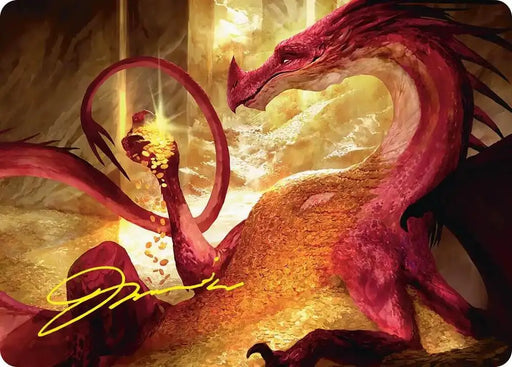 Gleaming Splendor Art Card (Gold-Stamped Signature) (4) [The Hobbit Art Series]