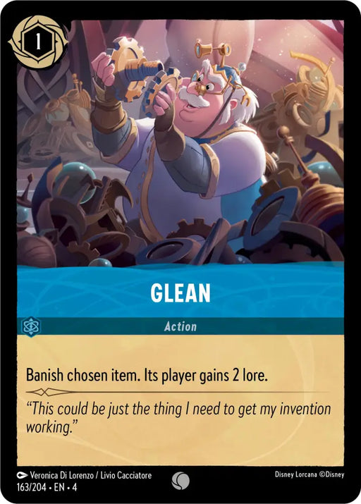 Glean (163/204) [Ursula’s Return] - Lorcana Single