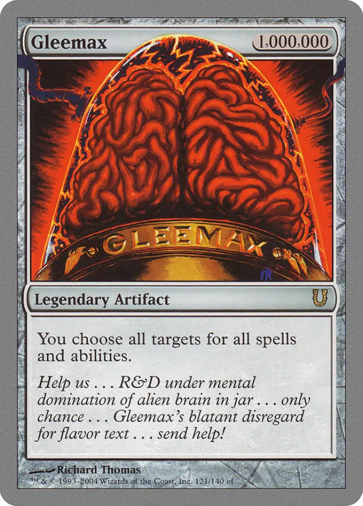 Gleemax [Unhinged] - MTG Single