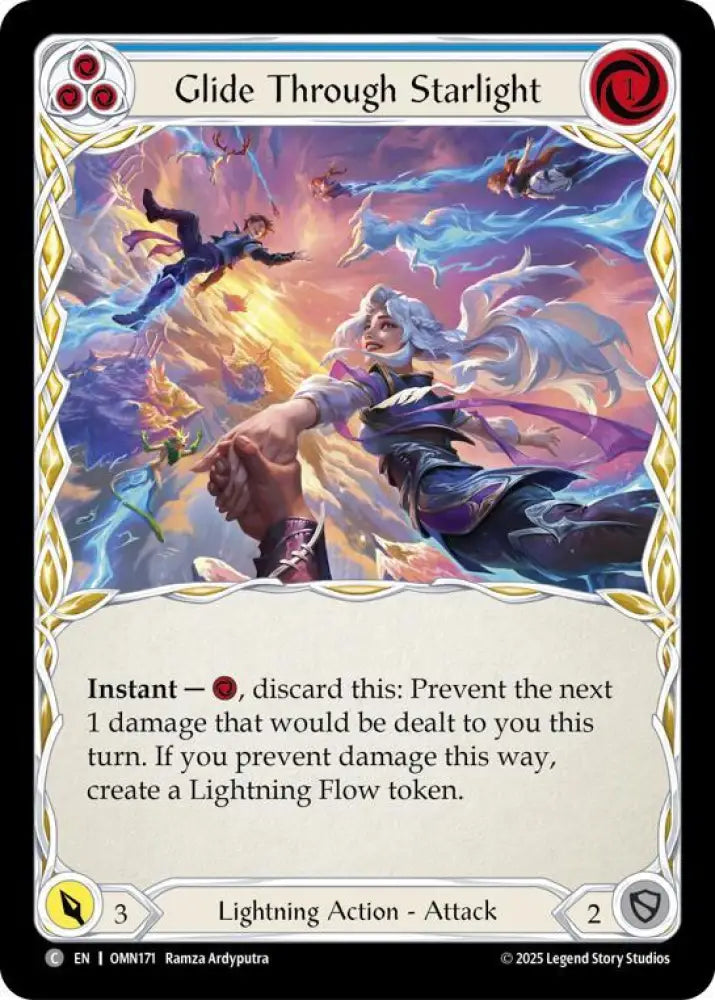 Glide Through Starlight (Blue) (OMN171) [Omens of the Third Age]