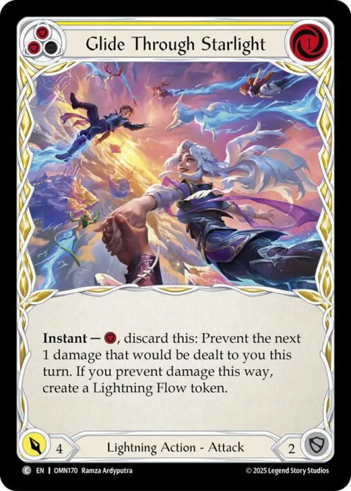 Glide Through Starlight (Yellow) (OMN170) [Omens of the Third Age]