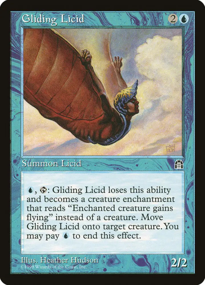 Gliding Licid [Stronghold] - MTG Single