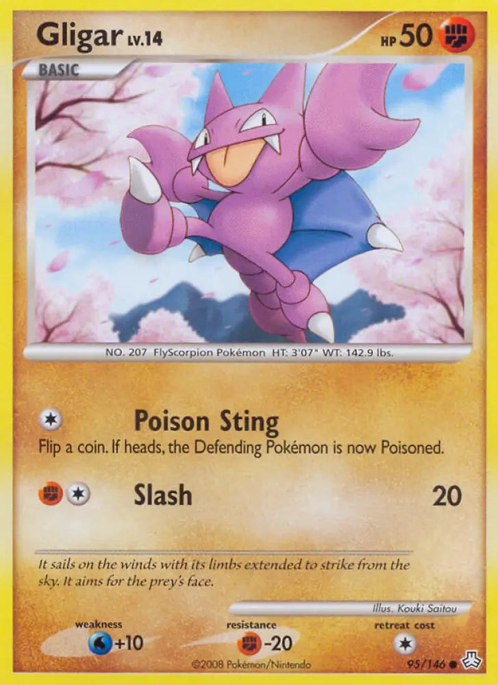 Gligar (95/146) [Diamond & Pearl: Legends Awakened] - Pokemon Single