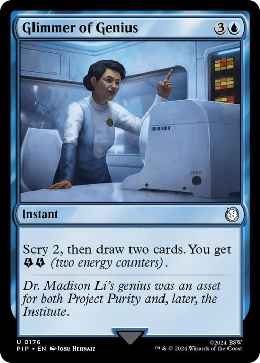Glimmer of Genius [Fallout] - MTG Single