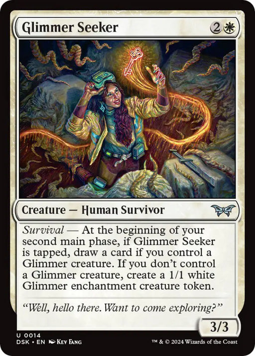 Glimmer Seeker [Duskmourn: House of Horror] - MTG Single